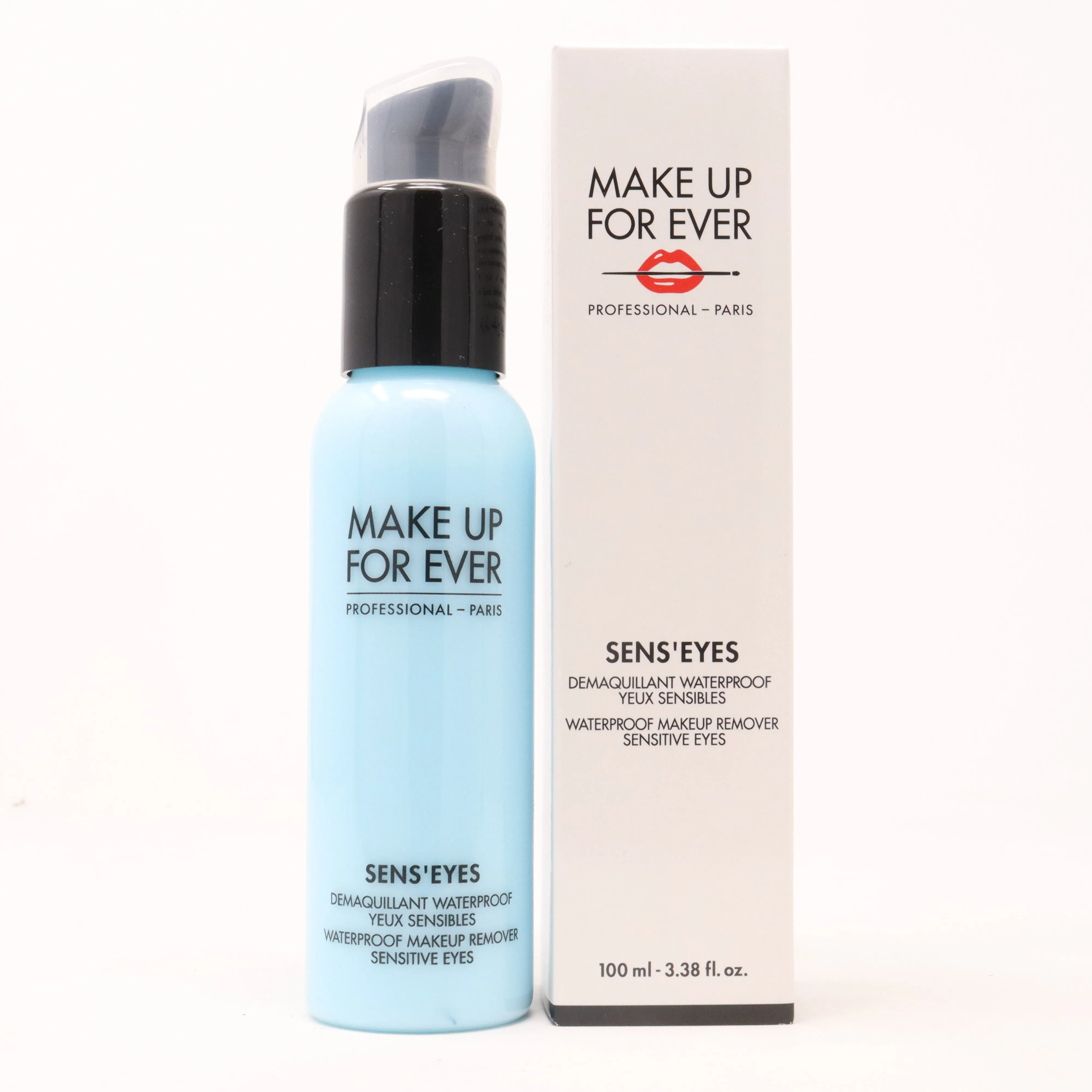 Make Up For Ever Seneeyes Waterproof Makeup Remover  3.38oz/100ml New With Box
