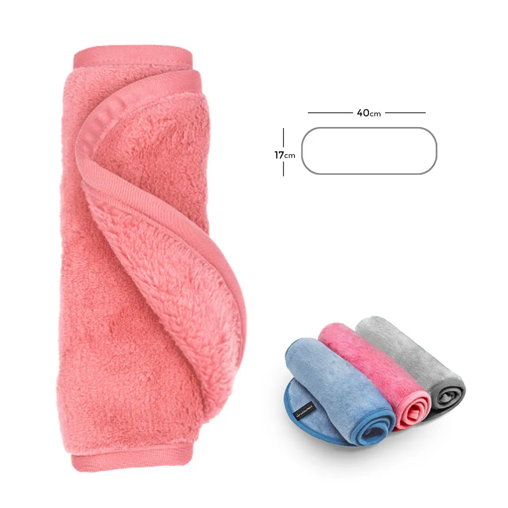 Makeup Remover Cloth Reusable Microfiber Face Towel Washable, Facial Cleansing Cloths [3 Per Pack]