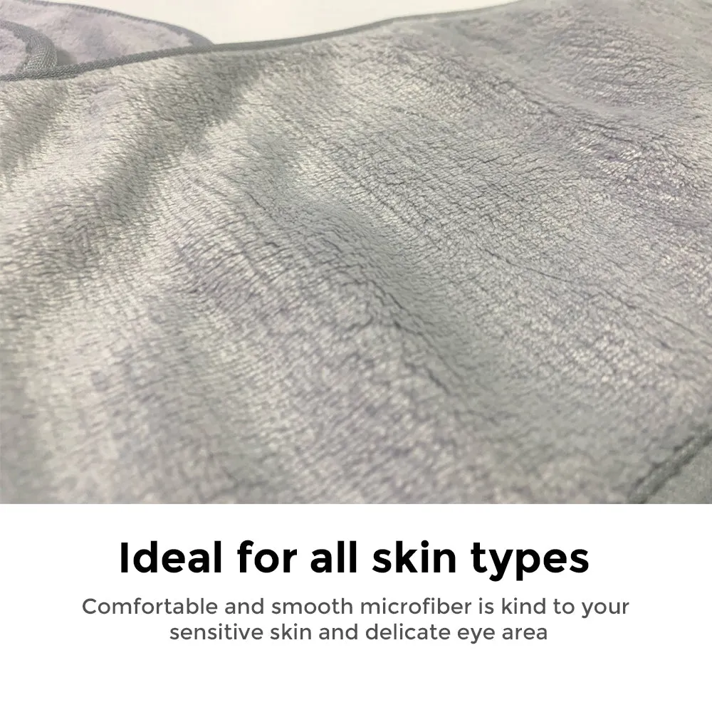 Makeup Remover Cloth Reusable Microfiber Face Towel Washable, Facial Cleansing Cloths [5 Per Pack]