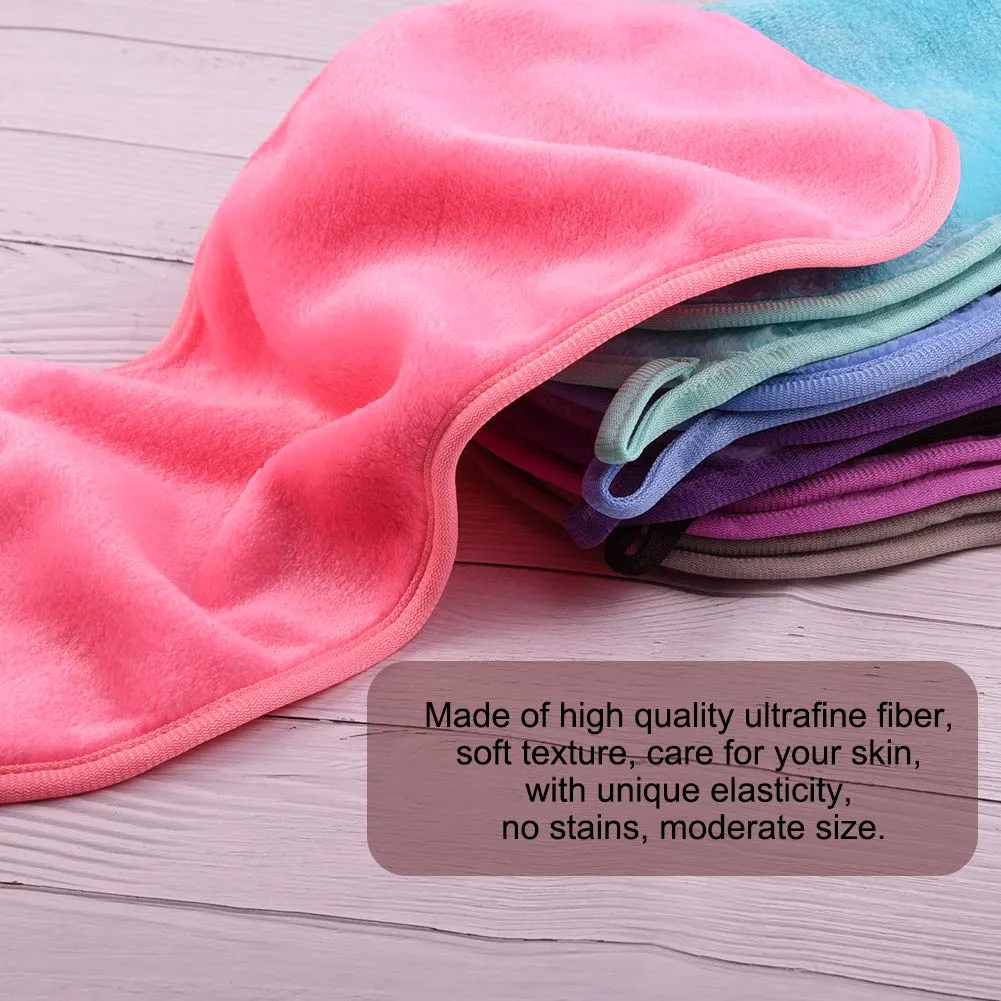 Makeup Remover Cloth Reusable Microfiber Face Towel Washable, Facial Cleansing Cloths [5 Per Pack]