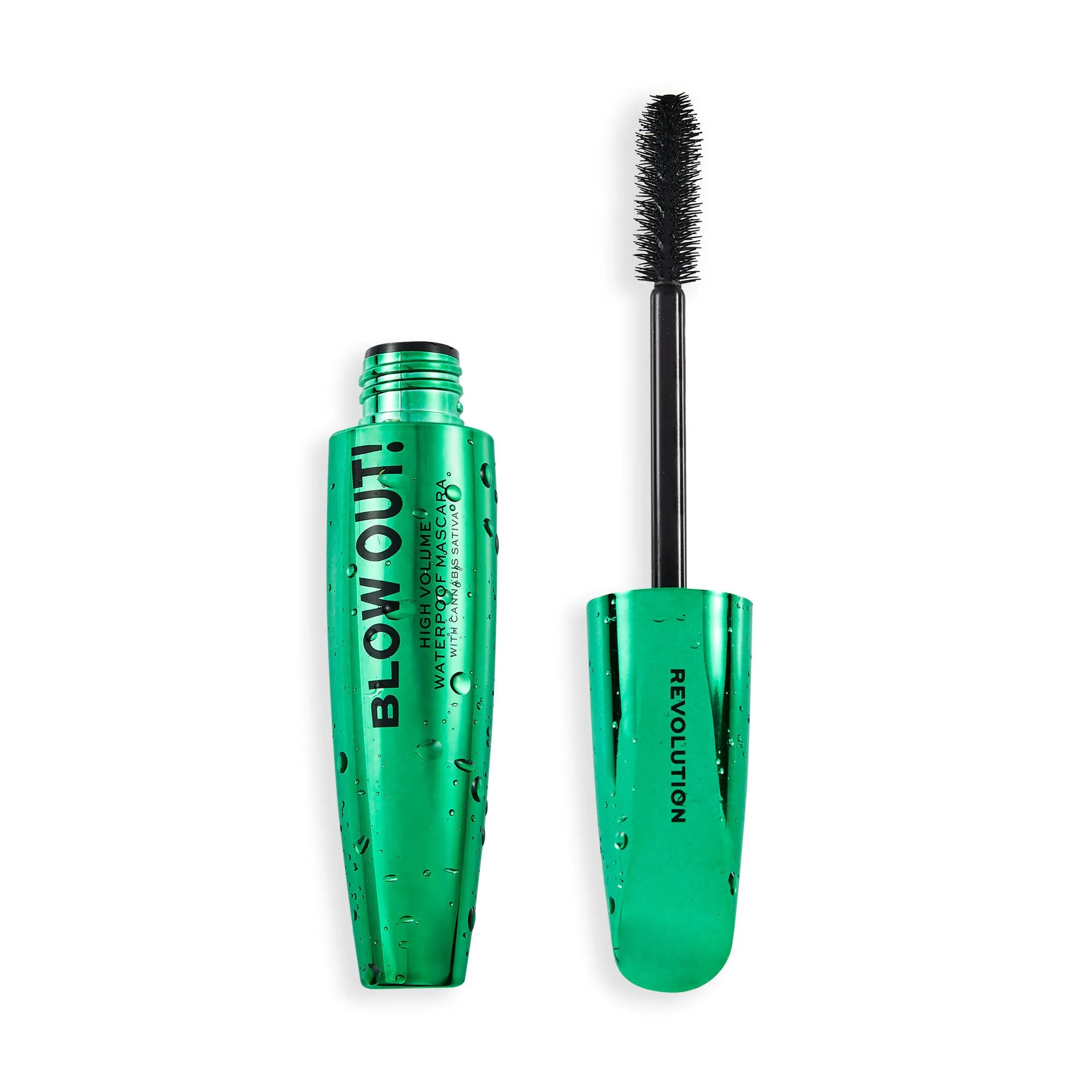 Makeup Revolution Good Vibes Blowout Waterproof Mascara Black
