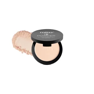 Maliao BB Compact Powder Oil Control - Protect Collagen, Skin Care Correction Finish, Light Beige