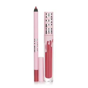 Matte Lip Kit: Matte Liquid Lipstick 3ml   Lip Liner 1.1g - # 500 Kristen Matte