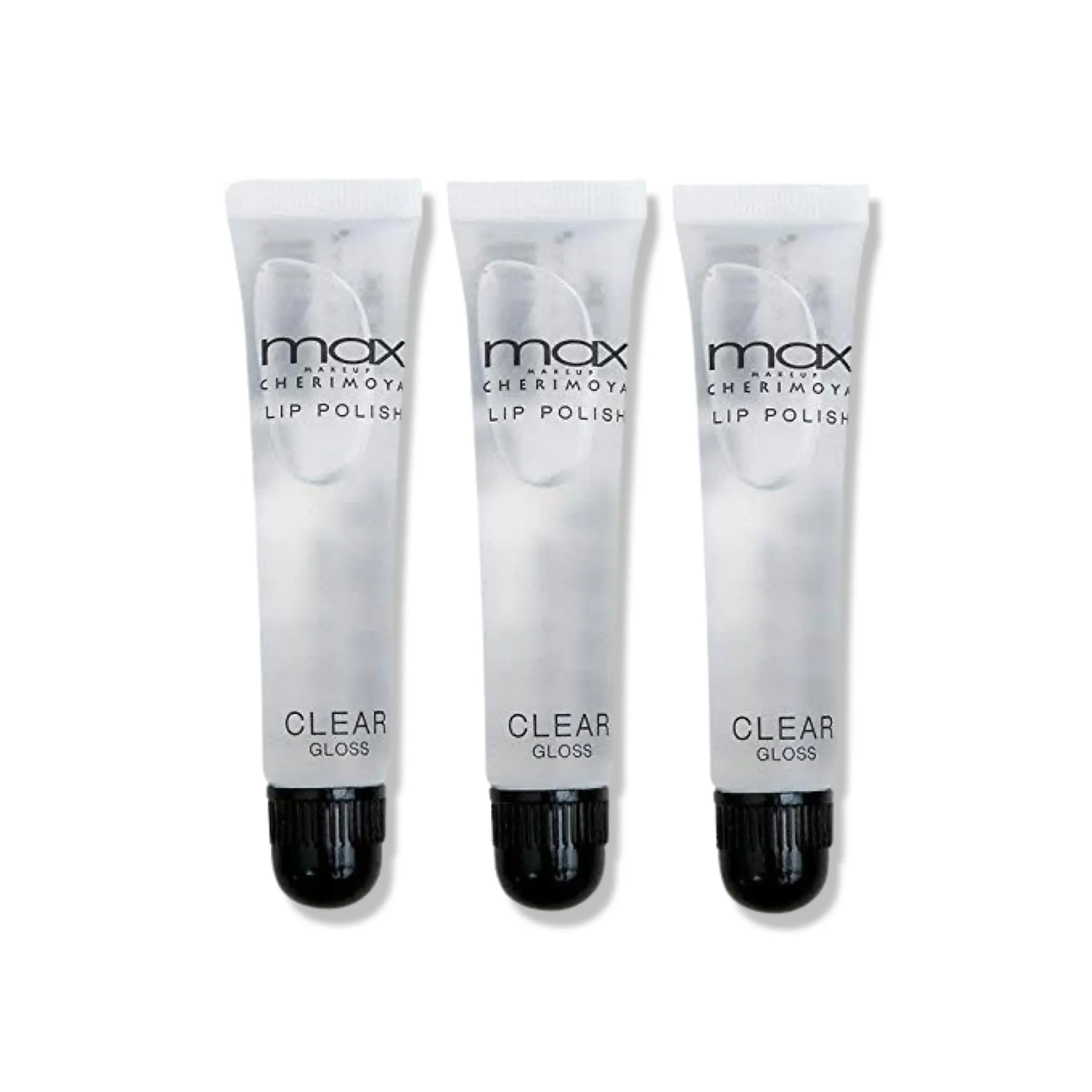 MAX Makeup Cherimoya Lip Polish Clear Gloss