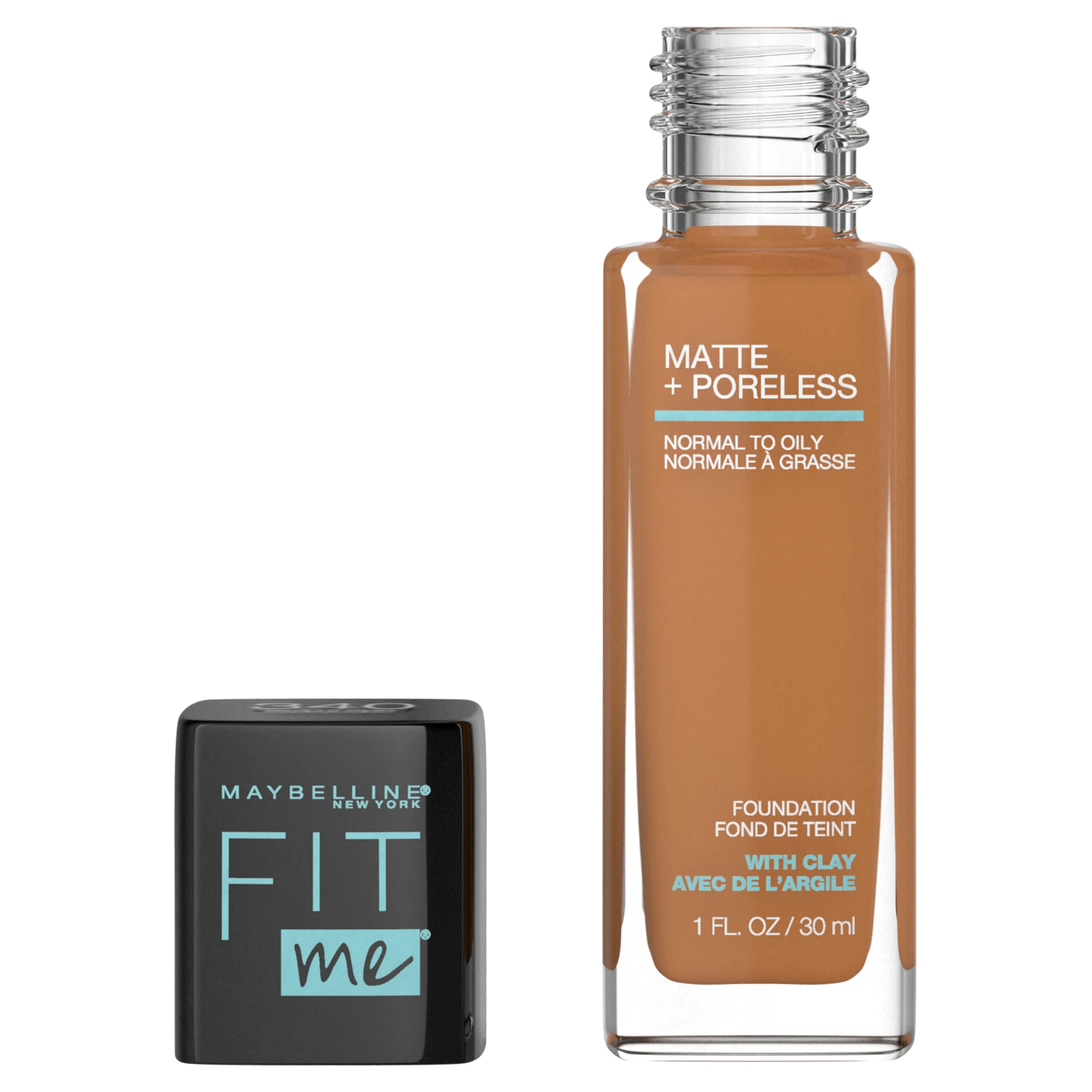 Maybelline Fit Me Matte & Poreless Mattifying Liquid Foundation - Cappuccino 340