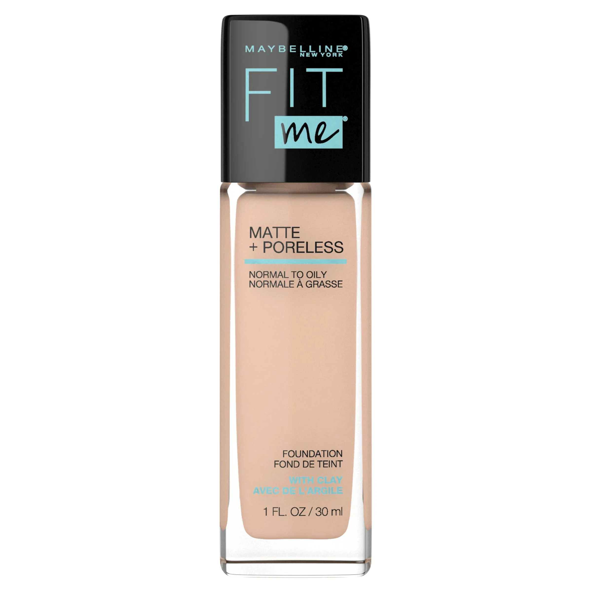 Maybelline Fit Me Matte & Poreless Mattifying Liquid Foundation - Creamy Beige 122