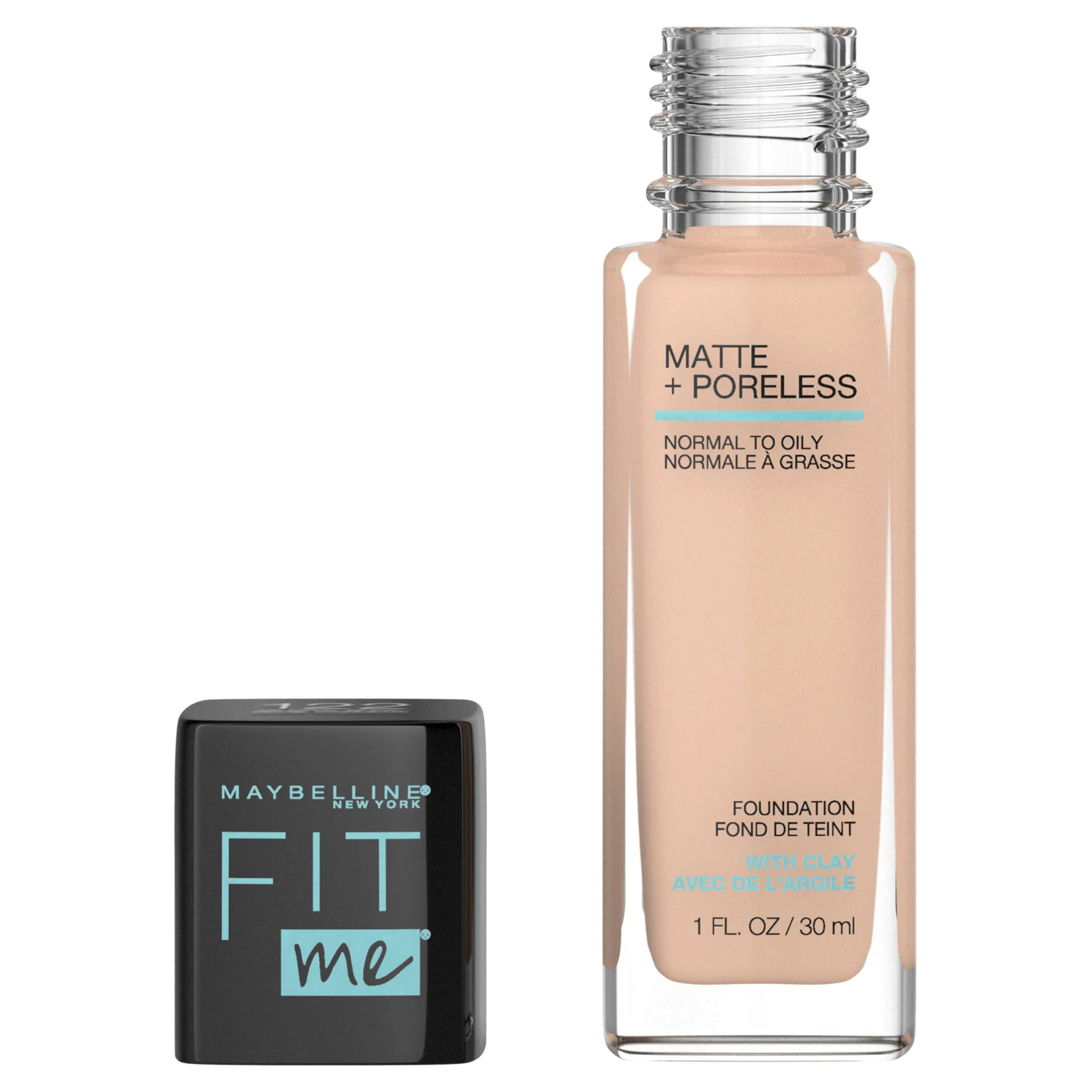 Maybelline Fit Me Matte & Poreless Mattifying Liquid Foundation - Creamy Beige 122
