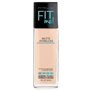 Maybelline FIT ME! Matte   Poreless Foundation, Fair Porcelain #120