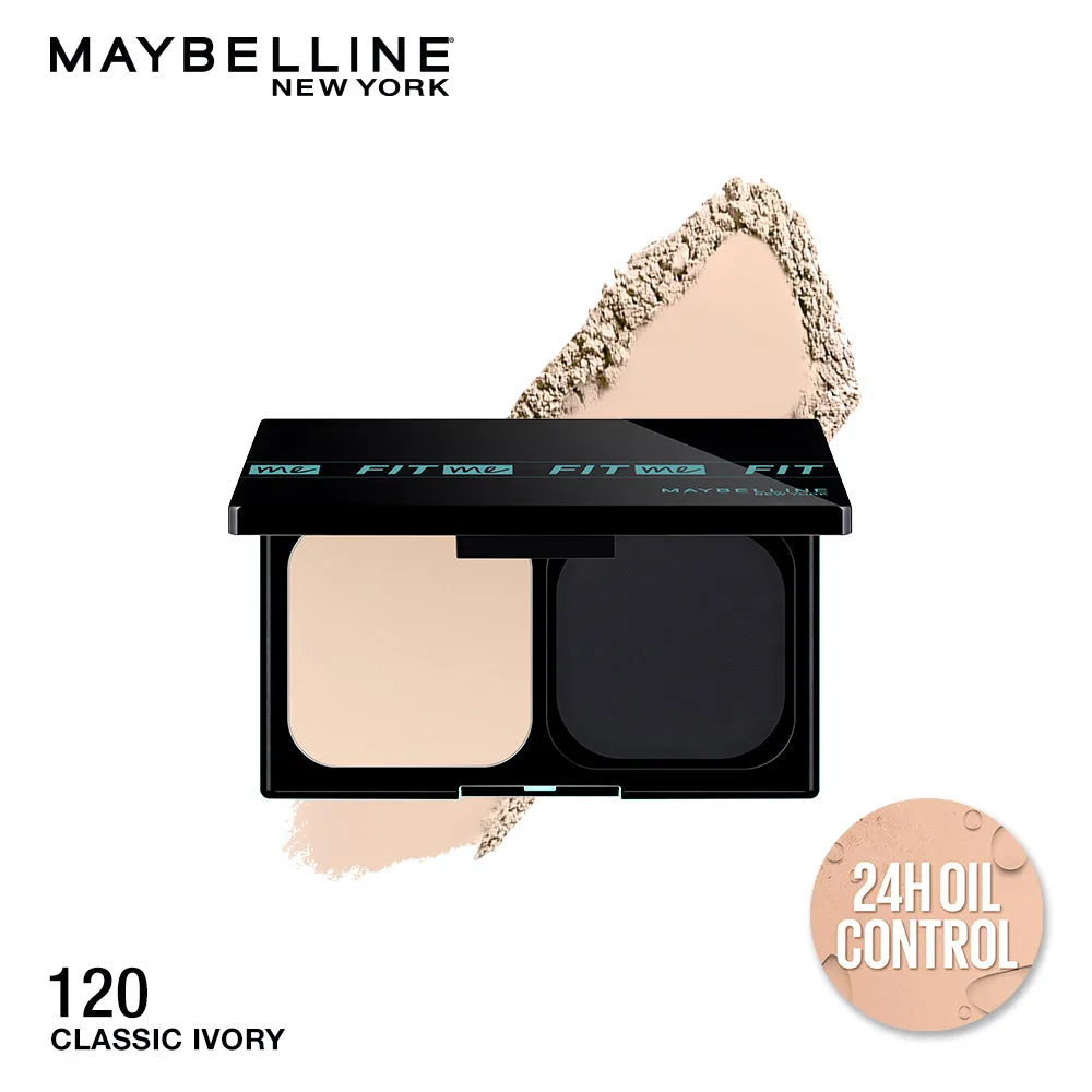 Maybelline New York Fit Me Ultimate Powder Foundation, Shade 120