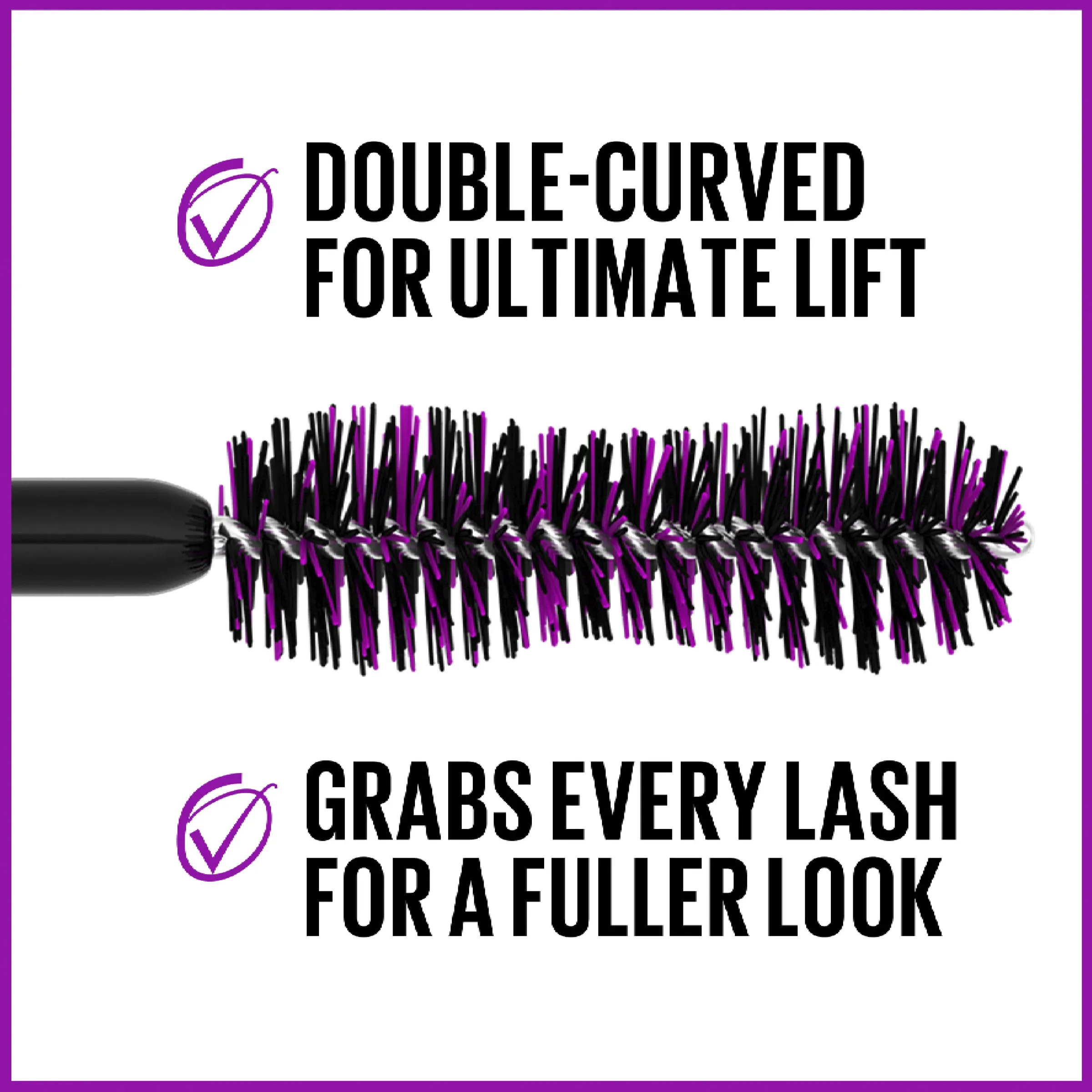 MAYBELLINE The Falsies Lash Lift Volumising Washable Mascara - Ultra Black