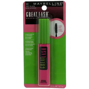 Maybelline Women's Mascara - Great Lash Washable, 101 Very Black, 0.43 oz