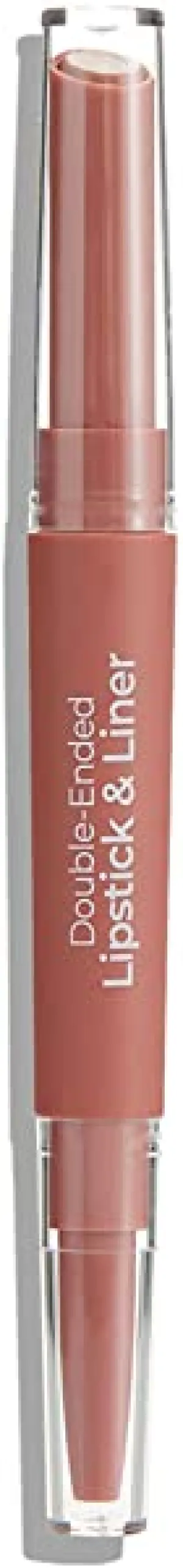 MCoBeauty - Double-Ended Lipstick & Lip Liner - Nude Rush Shade - Comfortable Long-Lasting Matte-Finish Lip Duo - Convenient 2-in-1 Product - Richly Pigmented Formula - 0.05 oz. (I0105966)