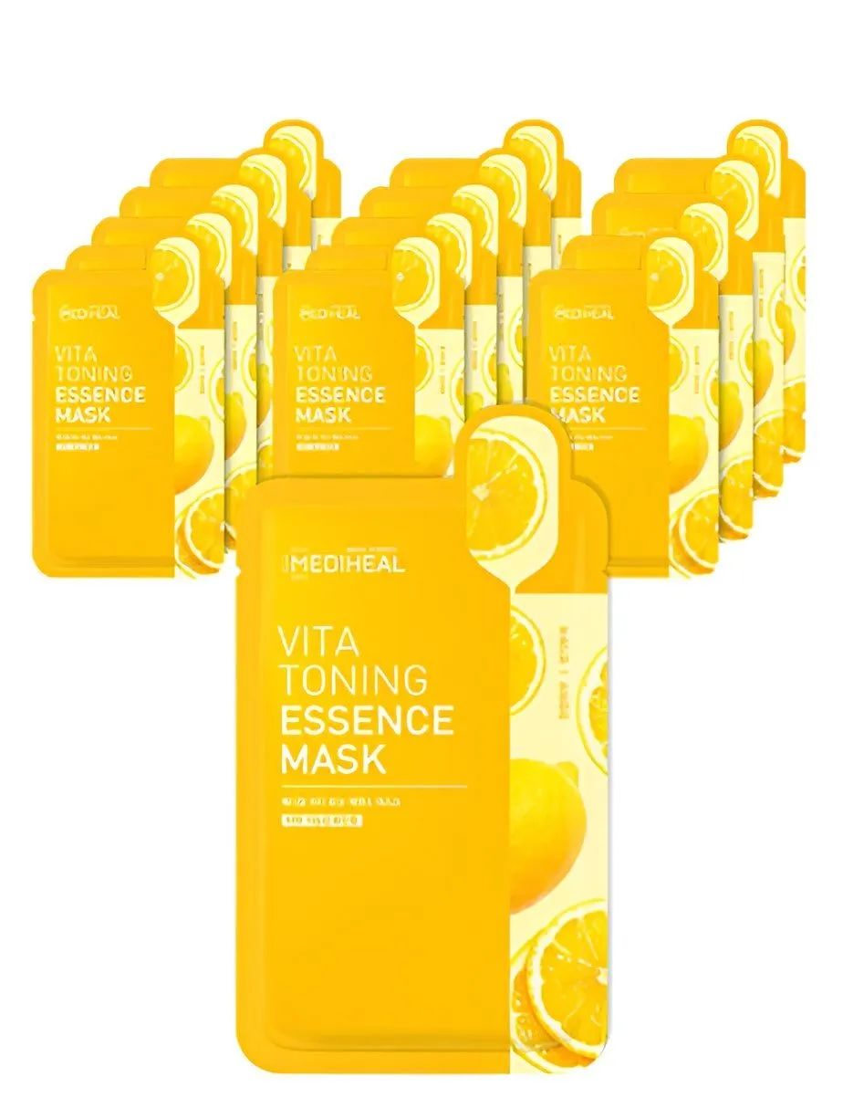 MEDIHEAL Vita Toning Essence Mask Pack 20ml*15pack