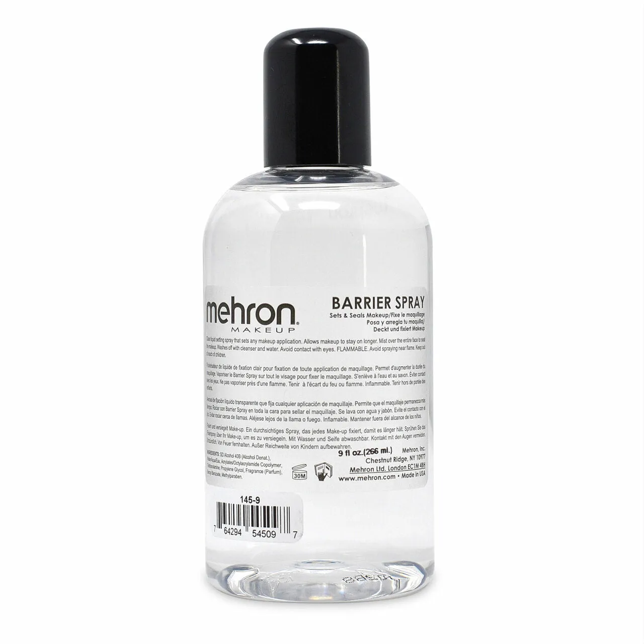 Mehron Barrier Spray Refill 9oz
