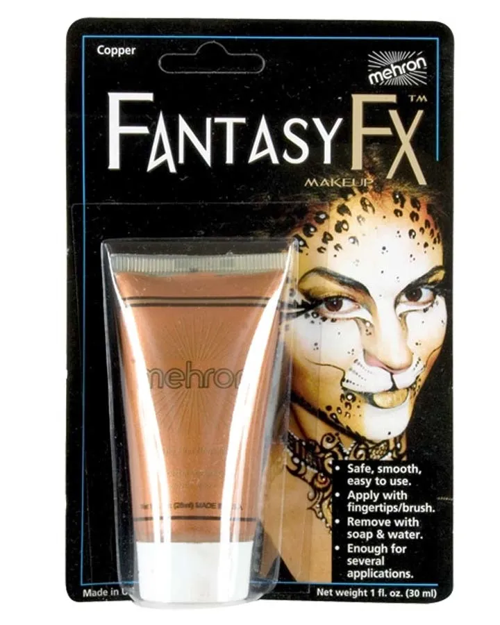 Mehron Fantasy FX Facepaint Makeup in Copper 30ml