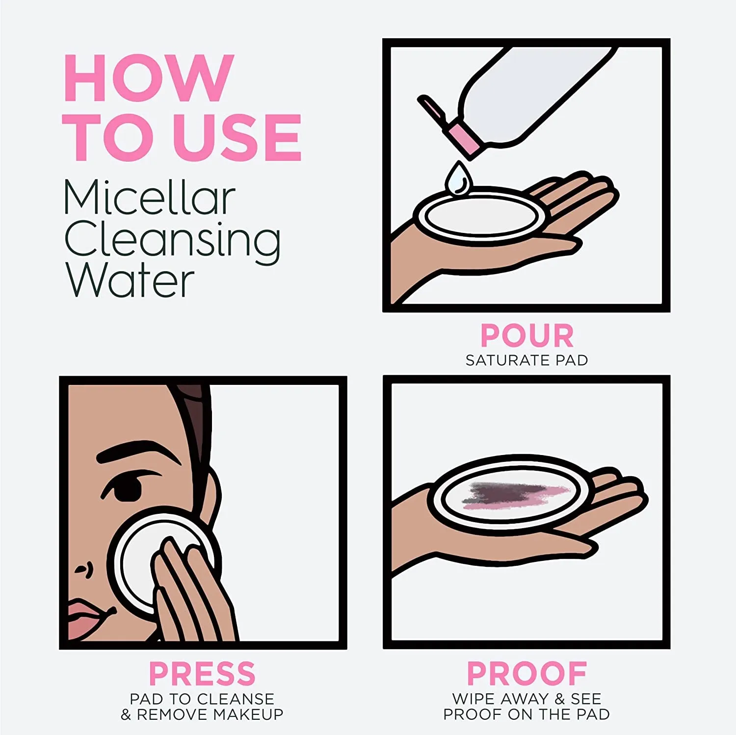 Micellar Water Hydrating Facial Cleanser and Makeup Remover for Sensitive Skin, Vegan and Cruelty-Free, 13.5 Fl Oz (400 mL)