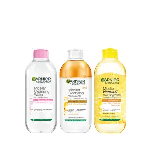 Micellar Water Oil-Infused 400ML   Facial Cleanser 400ML   Vitamin C 400ML At 15% OFF