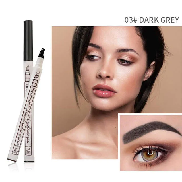 Microblading tattoo style long lasting smude proof eyebrow pencil