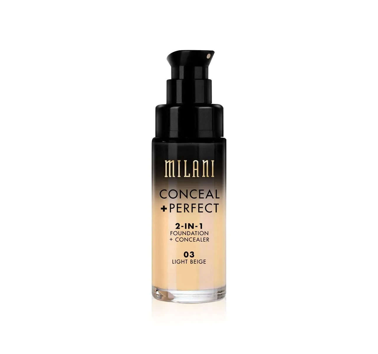 MILANI 2-IN-1-FOUNDATION  CONCEALER