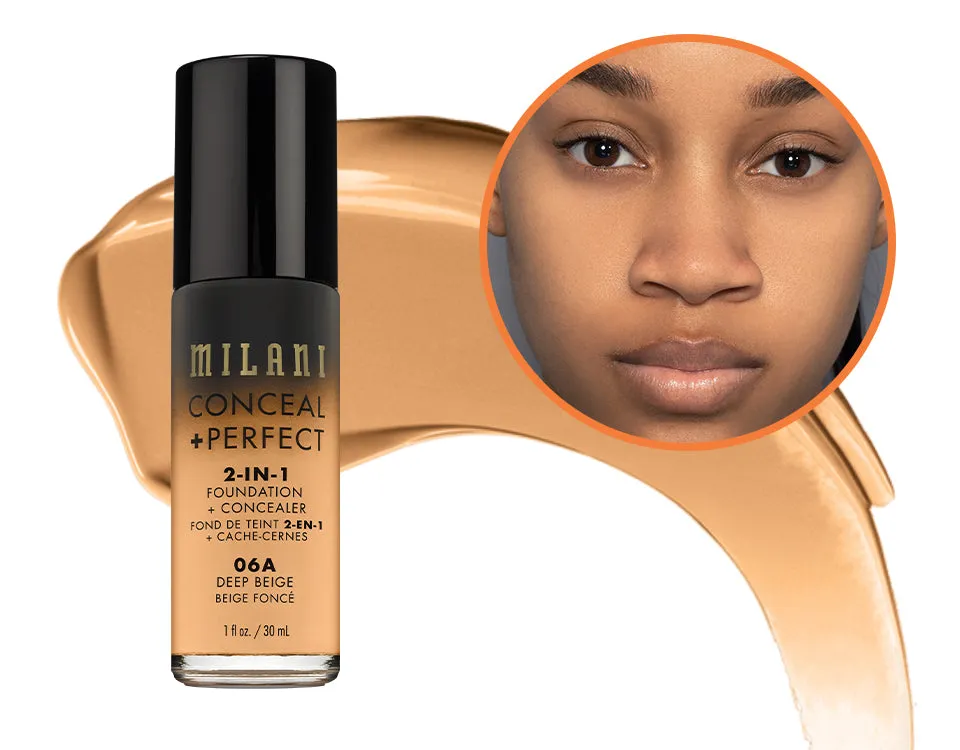 MILANI 2-IN-1-FOUNDATION  CONCEALER