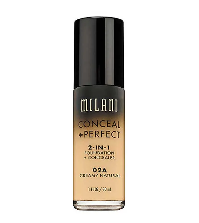 MILANI 2-IN-1-FOUNDATION  CONCEALER