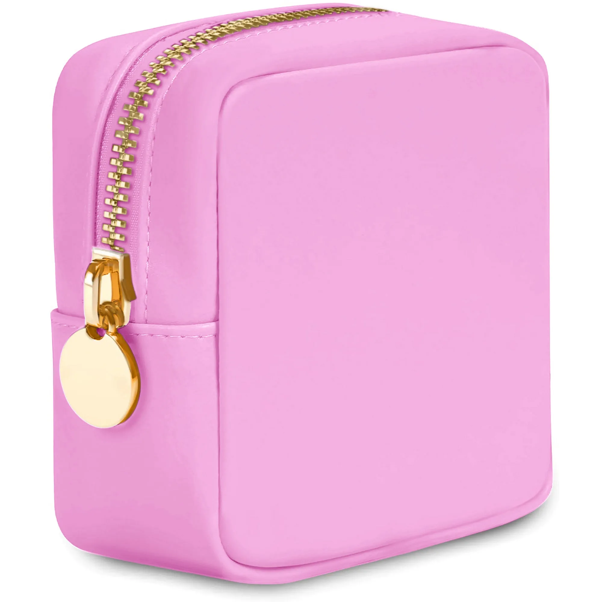 Mini Makeup Bag For Purse - Hot Pink Pouch - Coin Purse Wallet For Women