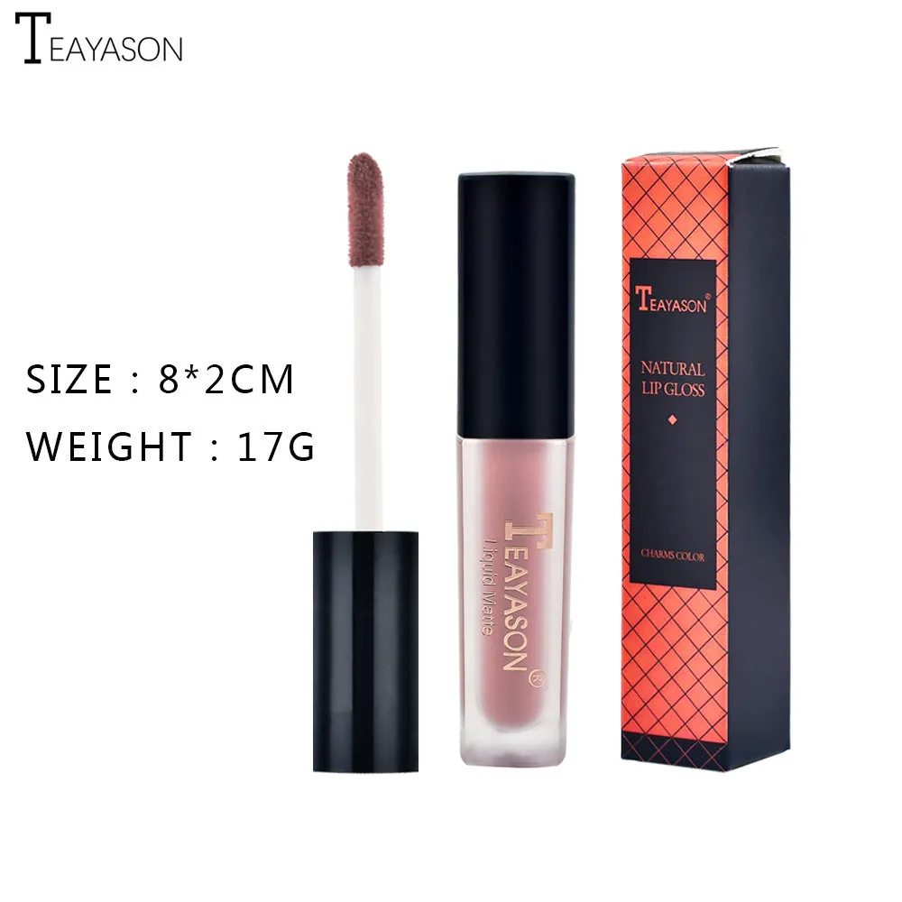 Moisturizing Nude Waterproof Velvet Matte Liquid Lip Gloss