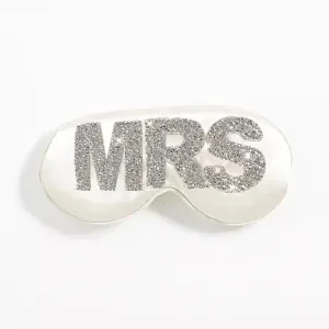 Mrs Rhinestone Eye Mask Wedding Accessories