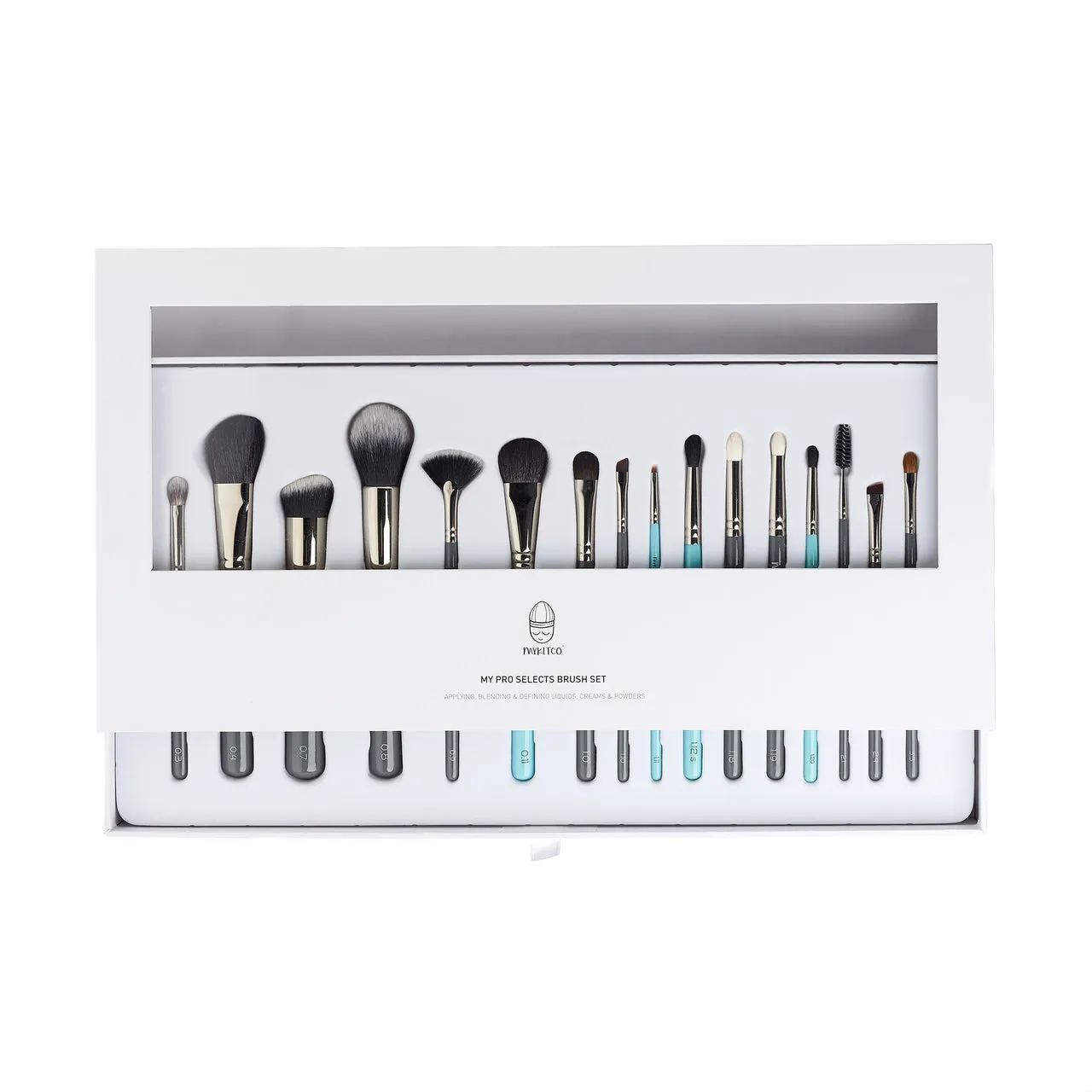 MyKitCo My Pro Selects Makeup Brush Set