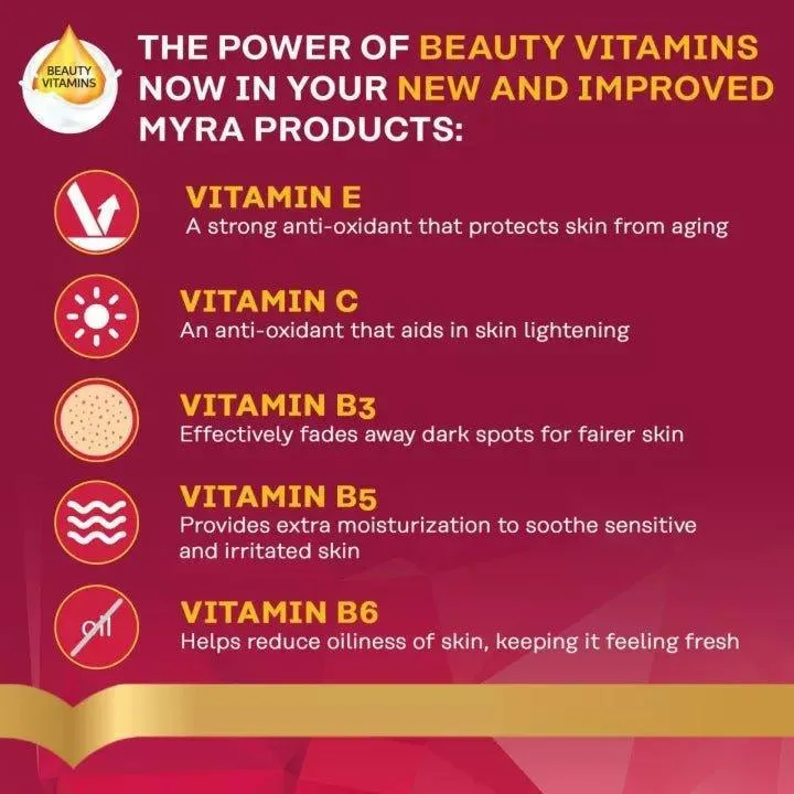 Myra Classic Whitening Vitamin Lotion - 400ml