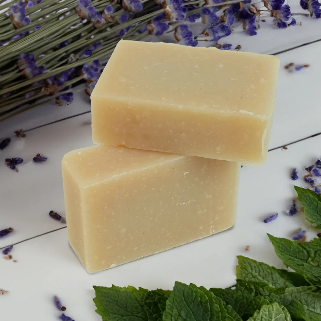 Naked & Natural - Travel Bar - Lemongrass, Lavender, Tea Tree & Peppermint
