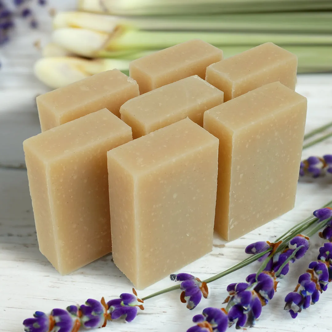 Naked & Natural - Travel Bar - Lemongrass, Lavender, Tea Tree & Peppermint