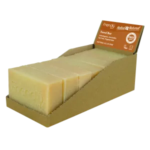 Naked & Natural - Travel Bar - Lemongrass, Lavender, Tea Tree & Peppermint