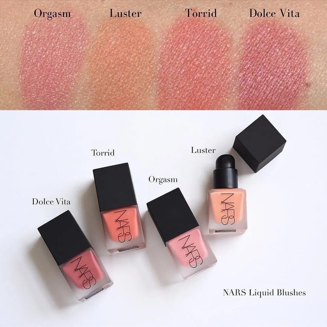 NARS Liquid Blush Cosmetics Natural Long Lasting Makeup Blusher Gel Creamy Rouge Cheek Blush