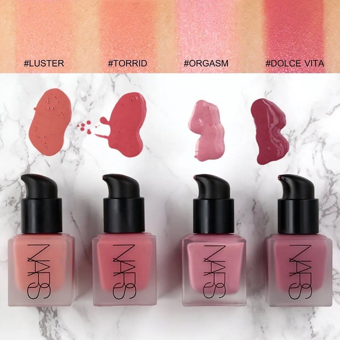 NARS Liquid Blush Cosmetics Natural Long Lasting Makeup Blusher Gel Creamy Rouge Cheek Blush