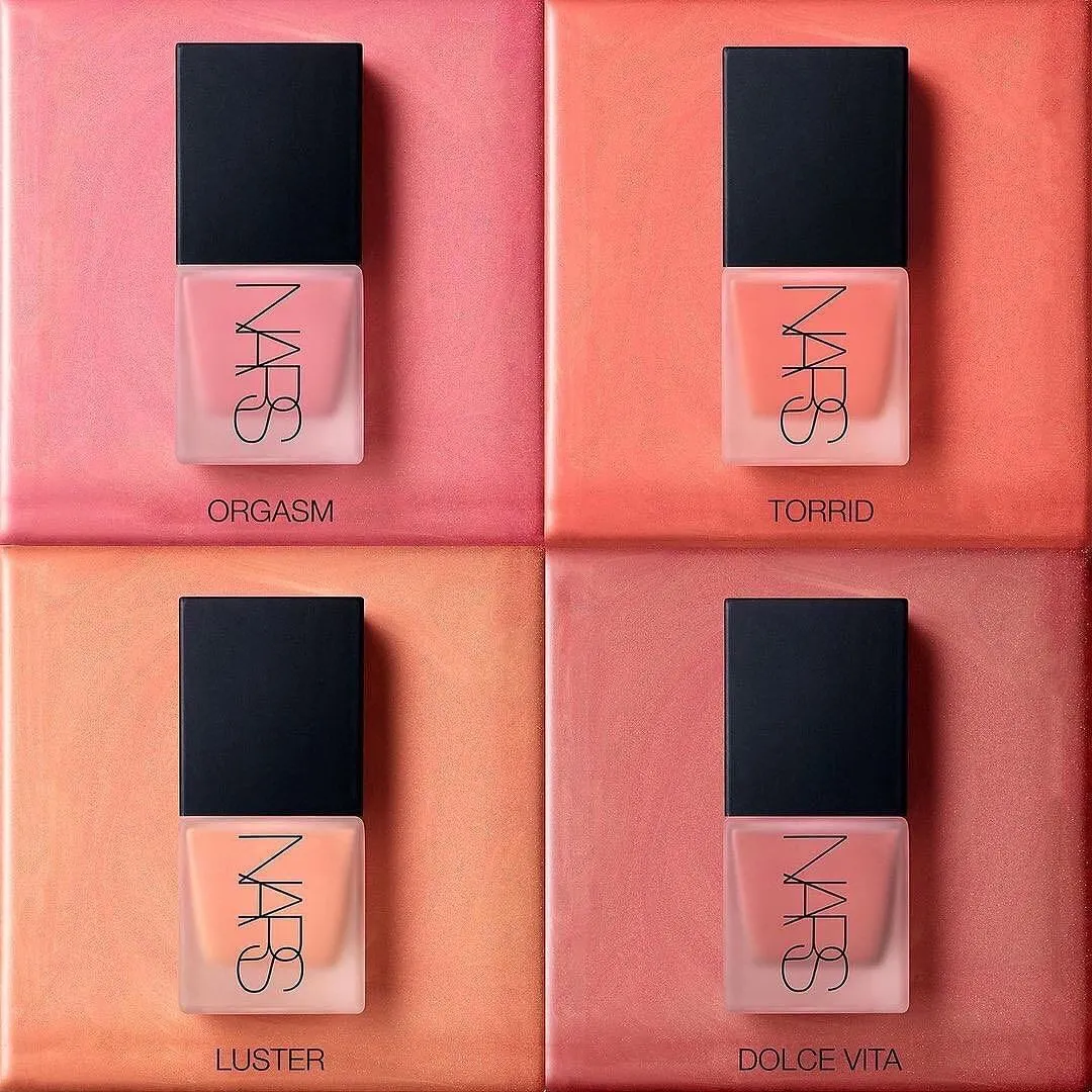 NARS Liquid Blush Cosmetics Natural Long Lasting Makeup Blusher Gel Creamy Rouge Cheek Blush
