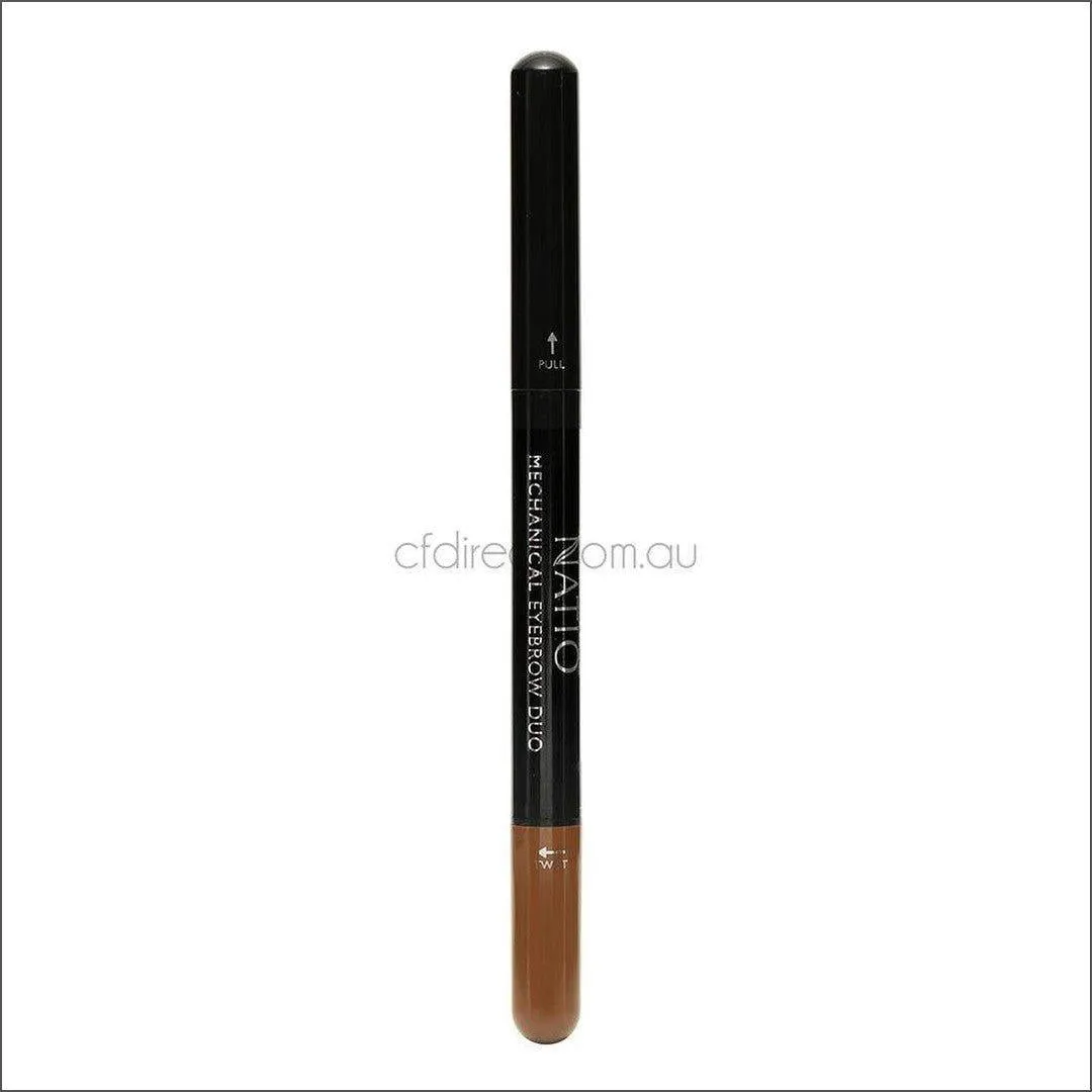 Natio Mechanical Eyebrow Duo Medium Brown 0.7g