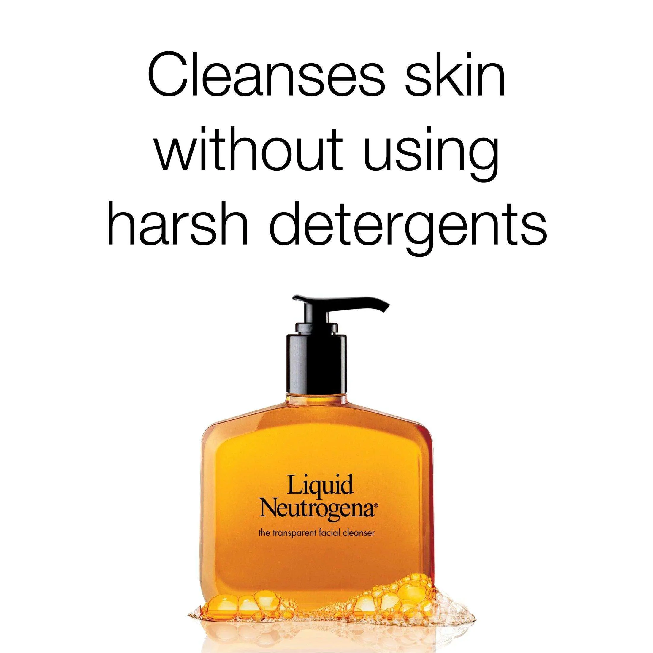 Neutrogena Liquid Gentle Facial Cleanser Fragrance Free  - 8 fl oz