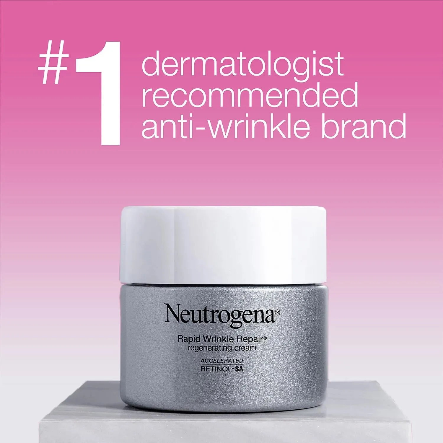 Neutrogena Rapid Wrinkle Repair Retinol Regenerating Cream, 1.7 oz., 2 pk.