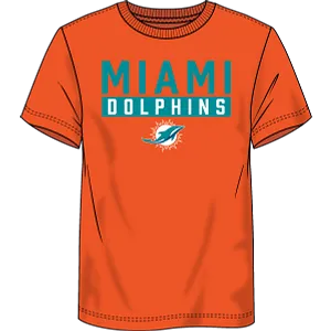 NFL Miami Dolphins - Component Men's Cotton Short Sleeve T-Shirt