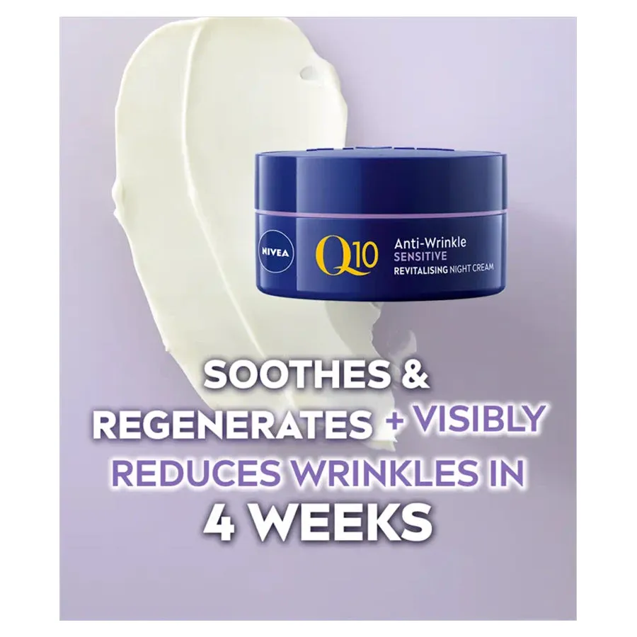 Nivea Q10 Anti-Wrinkle Sensitive Firming Night Cream 50ml