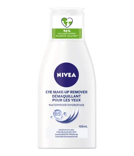 NIVEA Waterproof Eye-Makeup Remover, 125mL