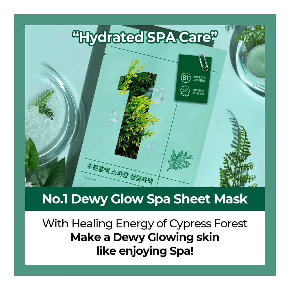 No.1 Dewy Glow Spa Sheet Mask