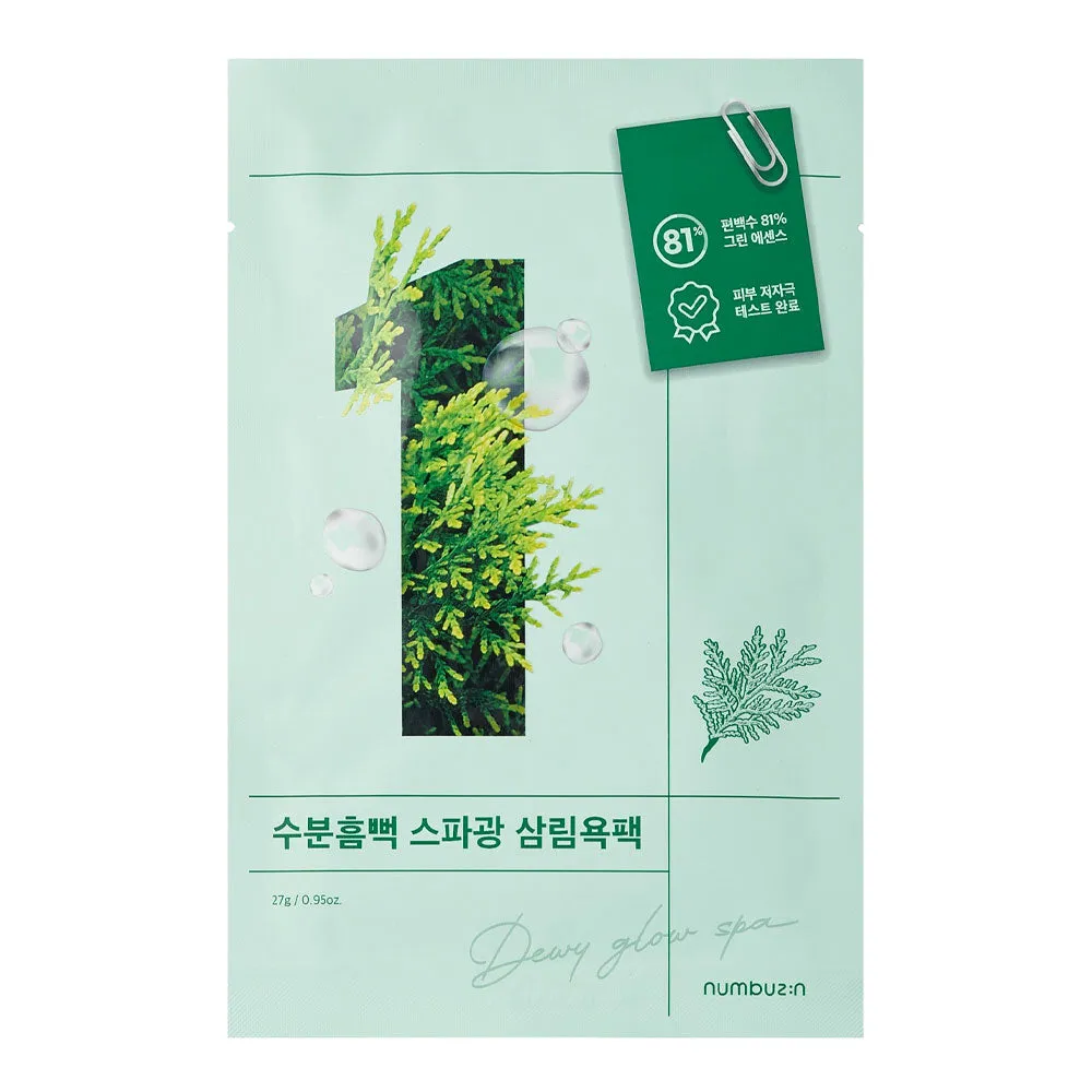 No.1 Dewy Glow Spa Sheet Mask
