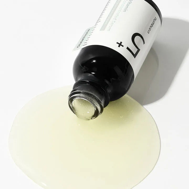 NUMBUZ:N No.3 Super Glowing Essence Toner 200ml   5  Vitamin Concentrated Serum 30ml SET