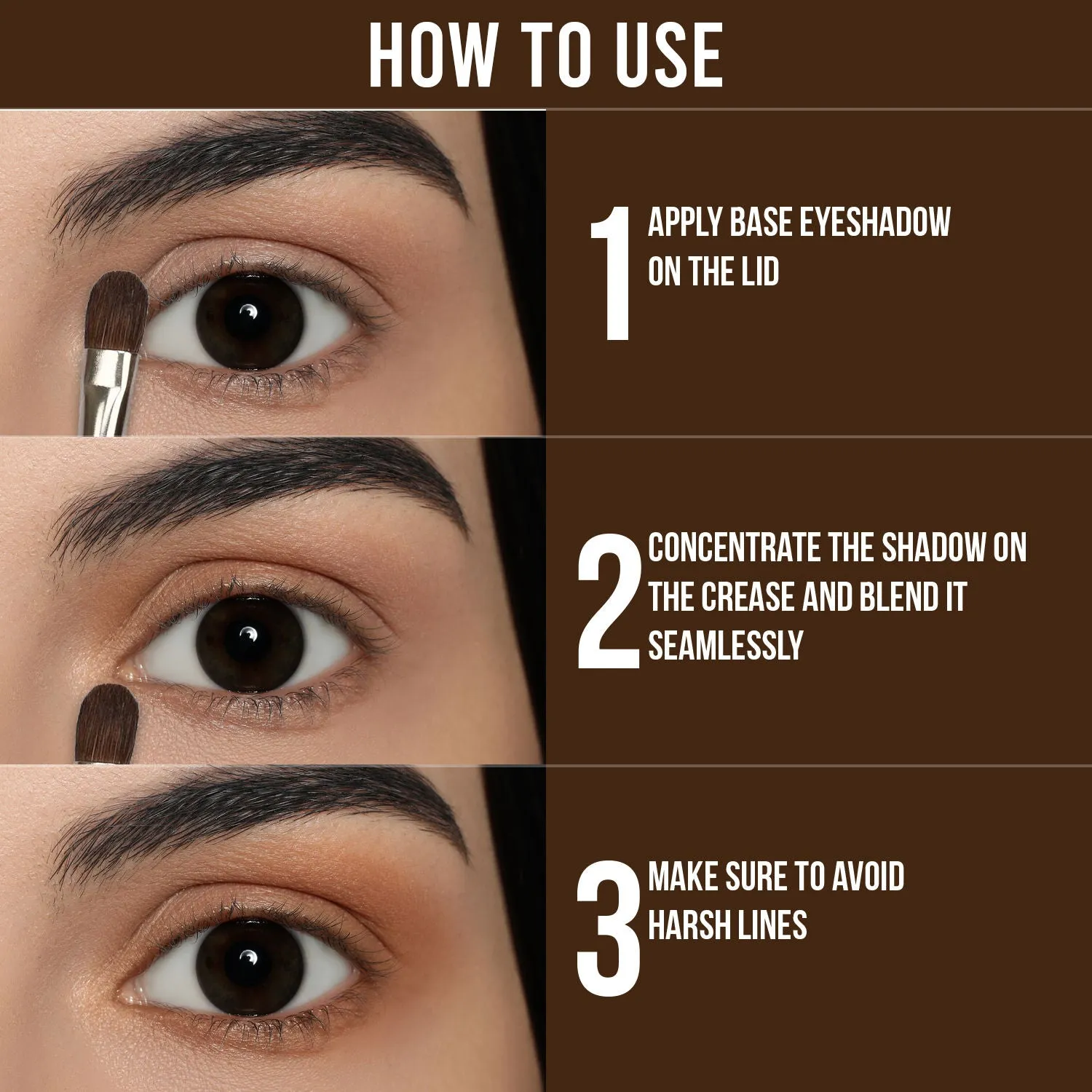 NY Bae Blinkin' Eyeshadow| Brown| Shimmer| Highly Pigmented- Liberty Lady 3 (1.2 g)