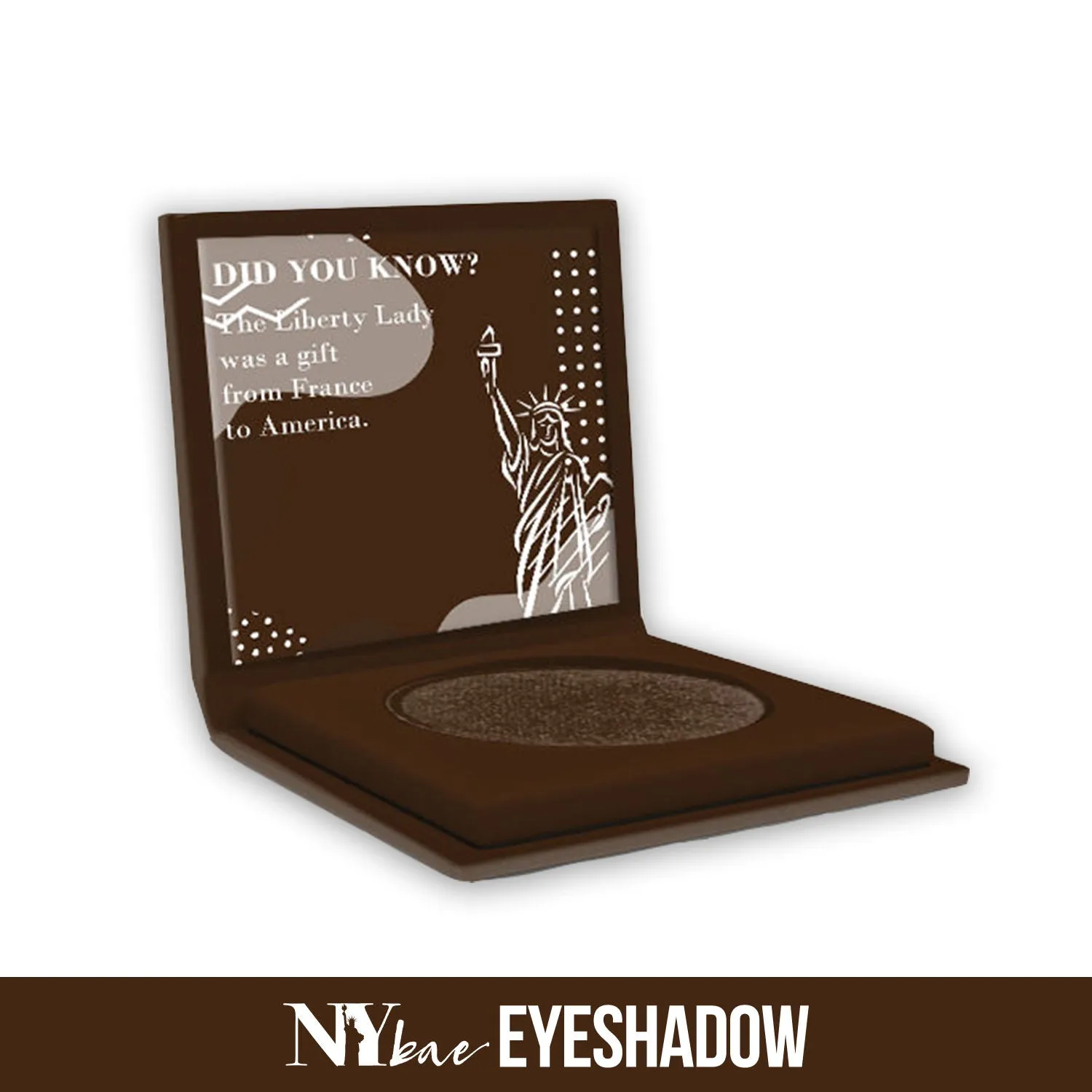 NY Bae Blinkin' Eyeshadow| Brown| Shimmer| Highly Pigmented- Liberty Lady 3 (1.2 g)