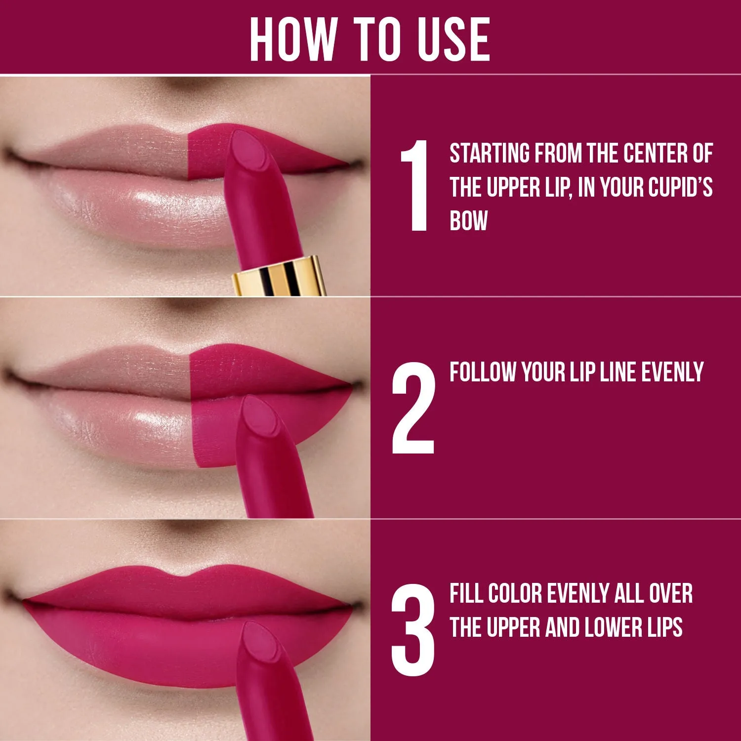 NY Bae Super Matte Lipstick - Vivacious Victoria 21 (4.2 g) | Purple | Loaded With Vitamin E | Rich Colour | Long lasting | Smudgeproof | Vegan