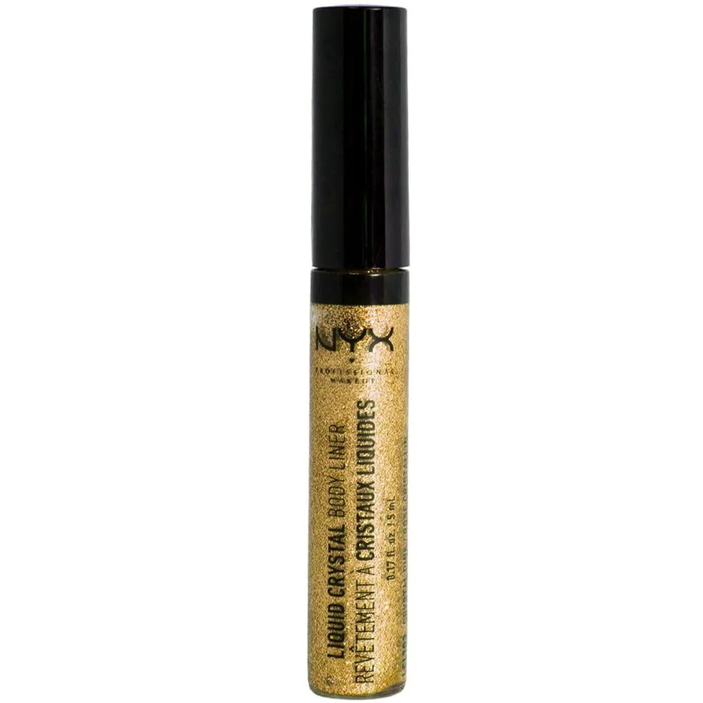 NYX Liquid Crystal Liner, Crystal Pewter, 0.17 Ounce