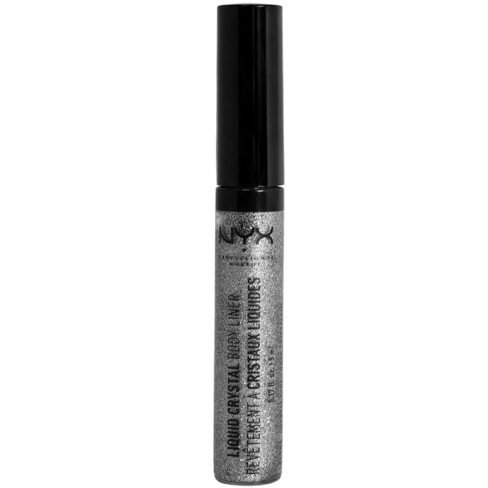 NYX Liquid Crystal Liner, Crystal Pewter, 0.17 Ounce